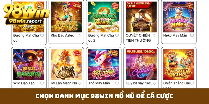 chon-danh-muc-98win-no-hu-de-ca-cuoc